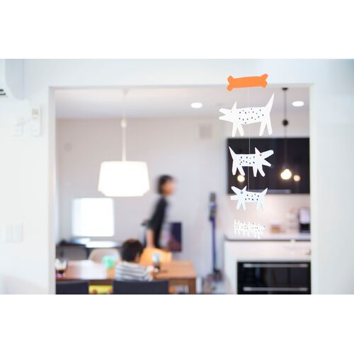 【Manu Mobiles】 マニュモビールズ モビールいぬ -Dogs-