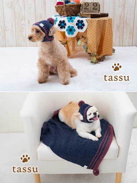 Re Knit 耳穴付きニット帽